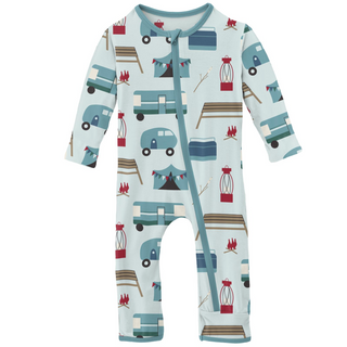 KicKee Pants Fresh Air Camping Coverall with Zipper, KicKee Pants, CM22, Coverall, Coverall with Zipper, Fresh Air Camping, KicKee, KicKee Coverall, KicKee Pants, KicKee Pants Coverall, KicKe