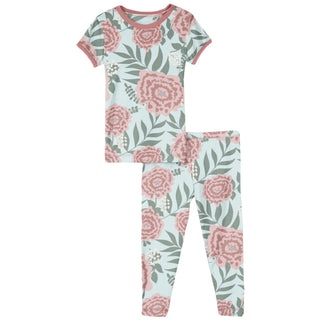 KicKee Pants Fresh Air Florist S/S Pajama Set, KicKee Pants, CM22, KicKee, KicKee Pants, KicKee Pants Fresh Air Florist, KicKee Pants Fresh Air Florist S/S Pajama Set, KicKEe Pants Pajama Set
