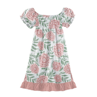 KicKee Pants Gathered Dress, KicKee Pants, CM22, Dress, KicKee, KicKee Pants, KicKee Pants Gathered Dress, KP Sports, Dress - Basically Bows & Bowties