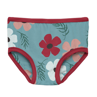 KicKee Pants Glacier Wildflowers Girls Underwear, KicKee Pants, CM22, Els PW 8598, Glacier Wildflowers, KicKee, KicKee Pants, KicKee Pants Girls Underwear Set, KicKee Pants Underwear, KP Road