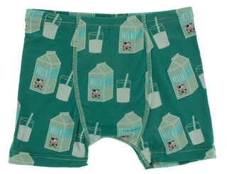 KicKee Pants Ivy Milk & Multi Agriculture Stripe Boxer Brief Set, KicKee Pants, Boxer Briefs, Boys Boxer Brief Set, Boys Boxer Briefs Set, Boys Boxers, CM22, Els PW 8598, KicKee, KicKee Boxer