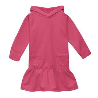 KicKee Pants L/S Fleece Hoodie Dress, KicKee Pants, All Things Holiday, Christmas, KicKee, KicKee Pants, KicKee Pants Holiday, KP Winter Celebrations 2022, Winter Celebrations, Winter Wonderl