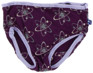 KicKee Pants Lilac Double Helix & Wine Grapes Atoms Girls Underwear Set, KicKee Pants, CM22, Els PW 8598, girls underwear set, KicKee, KicKee Girls Underwear, KicKee Pants, KicKee Pants Astro