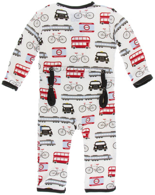 KicKee Pants London Transport Coverall with Zipper, KicKee Pants, Black Friday, CM22, Coverall, Coverall with Zipper, Coveralls, Cyber Monday, Els PW 8258, End of Year, End of Year Sale, KicK