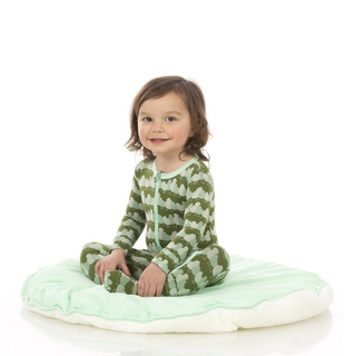 KicKee Pants Moss Chicks Footie with Zipper, KicKee Pants, CM22, Footie, Footie with Zipper, KicKee, KicKee Footie, KicKee Footie with Zipper, KicKee Pants, KicKee Pants County Fair, KicKee P