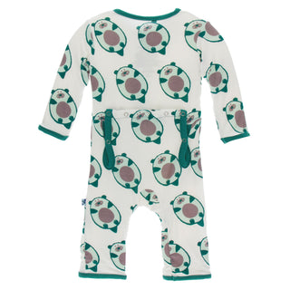 KicKee Pants Natural Ottercado Coverall with Zipper, KicKee Pants, CM22, Coverall, Coverall with Zipper, KicKee, KicKee Pants, KicKee Pants Coverall with Zipper, KicKee Pants Culinary Arts, N