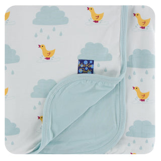 KicKee Pants Natural Puddle Duck Stroller Blanket, KicKee Pants, Black Friday, CM22, Cyber Monday, Els PW 8258, End of Year, End of Year Sale, KicKee, KicKee Pants, KicKee Pants Geology, KicK