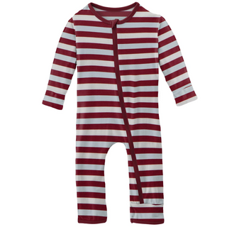 KicKee Pants Playground Stripe Coverall with Zipper, KicKee Pants, CM22, Coverall, Coverall with Zipper, Coveralls, Fitted Coverall, KciKee Coverall, KicKee, KicKee Coverall, KicKee Pants, Ki