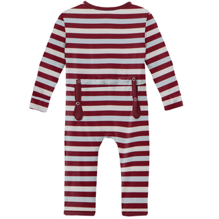 KicKee Pants Playground Stripe Coverall with Zipper, KicKee Pants, CM22, Coverall, Coverall with Zipper, Coveralls, Fitted Coverall, KciKee Coverall, KicKee, KicKee Coverall, KicKee Pants, Ki