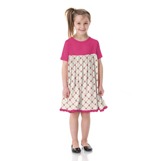 KicKee Pants Print Classic S/S Swing Dress, KicKee Pants, KicKee Pants, KicKee Pants Spring Anniversary 23, KicKee Pants Swing Dress, KicKee Spring Anniversary 23, Lotus Butterfly, Natural Ro