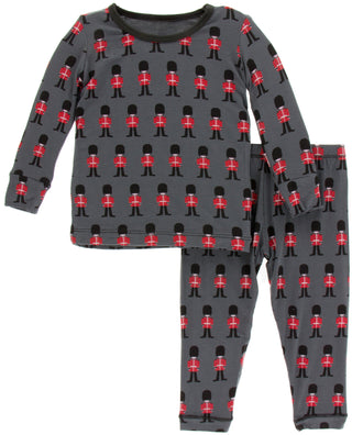 KicKee Pants Queen's Guard Long Sleeve Pajama Set, KicKee Pants, Black Friday, CM22, Cyber Monday, Els PW 8258, End of Year, End of Year Sale, KicKee, KicKee London, KicKee Pants, KicKee Pant