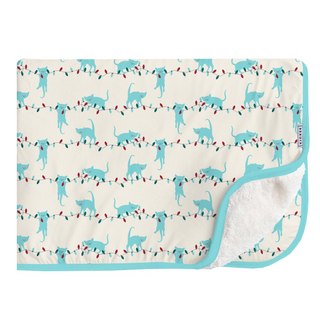 KicKee Pants Sherpa-Lined Throw Blanket, KicKee Pants, All Things Holiday, Christmas, KicKee, KicKee Pants, KicKee Pants Large Throw Blanket, KicKee Pants Sherpa-Lined Throw Blanket, KicKee P