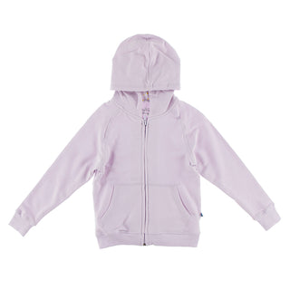KicKee Pants Solid Thistle Fleece Zip-Front Hoodie, KicKee Pants, CM22, KicKee, KicKee Pants, KicKee Pants Culinary Arts, Jacket - Basically Bows & Bowties