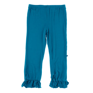 KicKee Pants Solid Truffle Ruffle Pants, KicKee Pants, CM22, KicKee, KicKee Pants, KicKee Pants Culinary Arts, KicKee Pants Solid Truffle Ruffle Pants, Pants - Basically Bows & Bowties