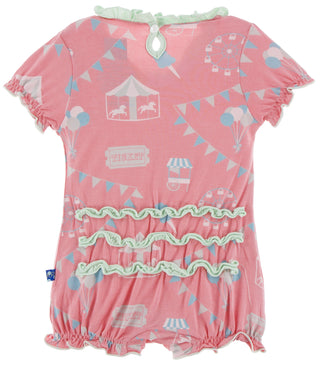 KicKee Pants Strawberry Carnival Ruffle Romper, KicKee Pants, baby girl romper, CM22, KicKee, KicKee Pants, KicKee Pants Sea to Shing Sea, KicKee Pants Sea to Shining Sea, KicKee Pants Strawb