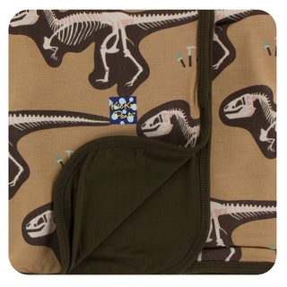 KicKee Pants Tannin T-Rex Dig Stroller Blanket, KicKee Pants, Black Friday, CM22, Cyber Monday, Els PW 8258, End of Year, End of Year Sale, KicKee, KicKee Paleontology, KicKee Pants, KicKee P