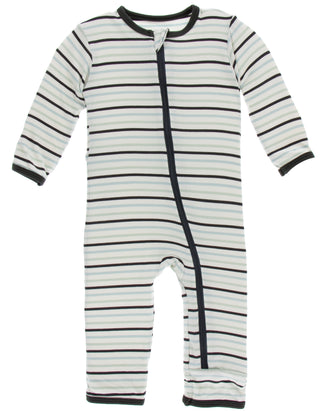 KicKee Pants Tuscan Afternoon Stripe Coverall with Zipper, KicKee Pants, Black Friday, CM22, Coverall, Coverall with Zipper, Cyber Monday, Els PW 8258, End of Year, End of Year Sale, KicKee, 