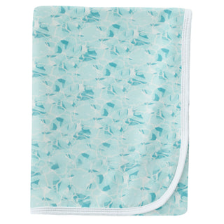 KicKee Pants Water Swaddling Blanket, KicKee Pants, cf-type-swaddling-blanket, cf-vendor-kickee-pants, CM22, KicKee, KicKee Pants, KicKee Pants Print Swaddling Blanket, KicKee Pants Swaddling