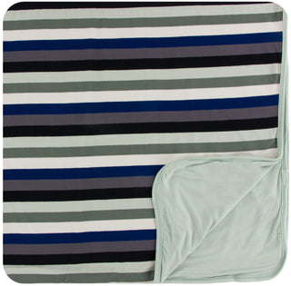 KicKee Pants Zoology Stripe Toddler Blanket, KicKee Pants, CM22, KicKee, KicKee Pants, KicKee Pants Toddler Blanket, KicKee Pants Zoology, KicKee Pants Zoology Stripe, KicKee Pants Zoology St
