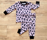 Kozi & Co Mommy + Me Kids L/S Pajama Set - Lana Leopard - Pink, Kozi & co, cf-size-6, cf-type-pajama-set, cf-vendor-kozi-&-co, CM22, Kozi & Co, Kozi & Co Lana Leopard - Pink, Kozi & Co Mommy 