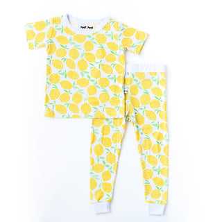 Little Sleepies Lemons Bamboo 2pc S/S Pajama Set, Little Sleepies, Bamboo Pajama, Bamboo Pajama Set, Bamboo Pajamas, Bestaroo Pajamas, CM22, Little Sleepies, Little Sleepies 2pc S/S Pajama Se