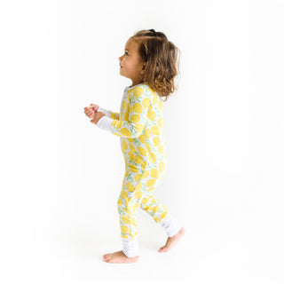 Little Sleepies Lemons Convertible Romper/Sleeper, Little Sleepies, Bamboo Pajamas, CM22, Coverall, Footie, Little Sleepies, Little Sleepies Bamboo, Little Sleepies Lemons, Little Sleepies Le