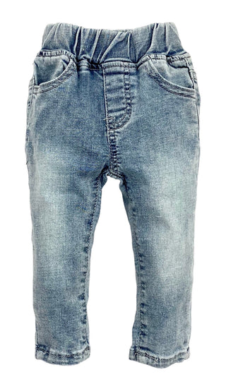 Little Bipsy Denim - Light Wash, Little Bipsy Collection, cf-size-18-24-months, cf-type-bottoms, cf-vendor-little-bipsy-collection, Distressed Denim, Gender Neutral, JAN23, Jeans, Light Wash 
