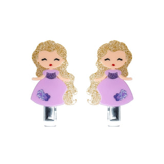Lilies & Roses Cute Doll Clip Set - Princess with Magical Hair, Lilies & Roses, Acryliic, cf-type-clip-set, cf-vendor-lilies-&-roses, Lilie & Roses, Lilies and Roses, Lillie & Roses, Lillie a