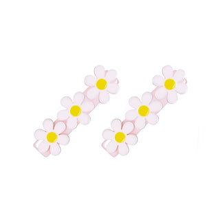 Lilies & Roses Daisy Centipede Alligator Clip Set, Lilies & Roses, Clip Set, Clippie, Clippie Set, Daisies, Daisy, Daisy Clip Set, Hair Clips, Lilies & Roses, Lilies & Roses Clip Set, Lilies 