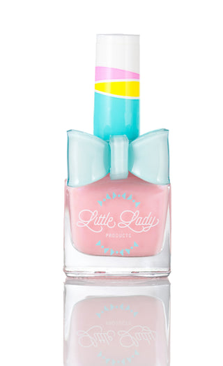 Rosey Ruffles Scented Nail Polish, Little Lady Products, cf-type-nail-polish, cf-vendor-little-lady-products, EB Girls, Kids Nail Polish, Little Lady Products, Little Lady Products Rosey Ruff