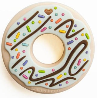 LouLou Lollipop Mint Donut Teether, LouLou Lollipop, Donut teether, Donut Teething Toy, Lou Lou Lollipop, Lou Lou Lollipop Teether, LouLou lollipop, LouLou Lollipop teether, Mint donut, Teeth