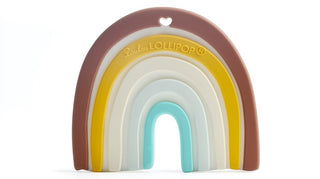 LouLou Lollipop Neutral Rainbow Silicone Teether, LouLou Lollipop, Cyber Monday, Lou Lou Lollipop, Lou Lou Lollipop Teether, LouLou lollipop, LouLou Lollipop Neutral Rainbow, LouLou Lollipop 