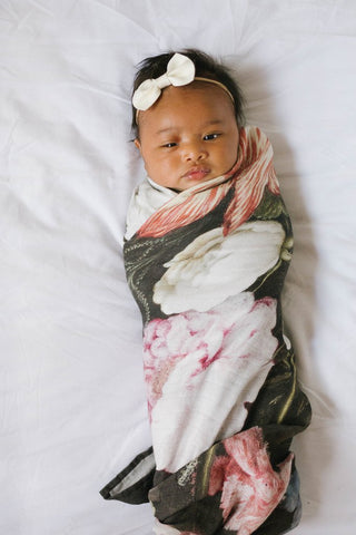LouLou Lollipop Tuscan Floral Muslin Swaddling Blanket, LouLou Lollipop, Baby Shower Gift, Black Friday, Cyber Monday, Els PW 8258, End of Year, End of Year Sale, Floral Swaddle, Floral Swadd