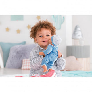 Corolle Bebe Calin Blue Mael, Corolle, 12" Doll, Baby Doll, Bebe Calin Mael, Boy Doll, Corolle Baby Doll, Corolle Bebe Calin Mael, Corolle Doll, Doll, Toys, Dolls - Basically Bows & Bowties