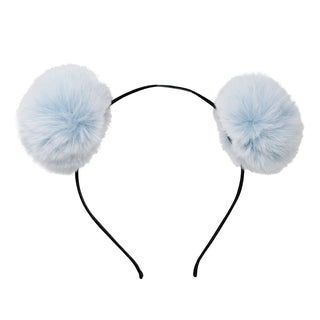 Zomi Gems Fuzzy Pom Pom Headband, Zomi Gems, cf-type-headbands, cf-vendor-zomi-gems, Confetti, Fuzzy, Headband, Headbands, Pom Pom, Pom Pom Headband, Stocking Stuffer, Stocking Stuffers, Tiny