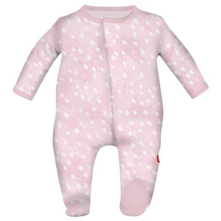 Magnetic Me Doeskin Pink Modal Magnetic Footie, Magnificent Baby, Baby Gift, Baby Girl, Baby Shower, Baby Shower Gift, Footie, JAN23, Magnetic, Magnetic Coverall, Magnetic Me by Magnificent B