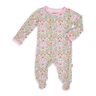 Magnetic Me Hip Hop Ruffle Modal Magnetic Footie, Magnificent Baby, Baby Shower, Baby Shower Gift, Bunny, cf-size-0-3-months, cf-size-6-9-months, cf-size-newborn, cf-type-footie, cf-vendor-ma