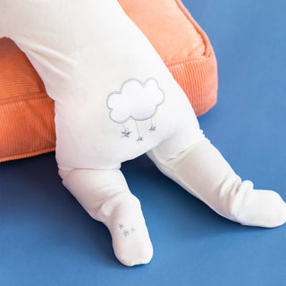 Magnetic Me Layette Embroidery Velour Magnetic Footie, Magnificent Baby, Baby, Baby Clothing, Baby Shower, Baby Shower Gift, cf-size-newborn, cf-type-footie, cf-vendor-magnificent-baby, Footi