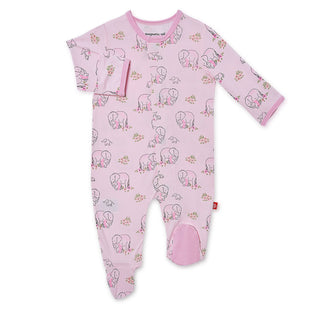 Magnetic Me Pink Love You a Ton Modal Magnetic Footie, Magnificent Baby, Baby Shower, Baby Shower Gift, CM22, Gift for Baby Shower, JAN23, Magentic Me, Magnetic, Magnetic Footie, Magnetic Me,