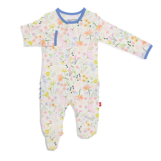 Magnetic Me Poet's Meadow Modal Magnetic Footie, Magnificent Baby, Baby Shower, Baby Shower Gift, cf-size-12-18-months, cf-type-footie, cf-vendor-magnificent-baby, CM22, Gift for Baby Shower,