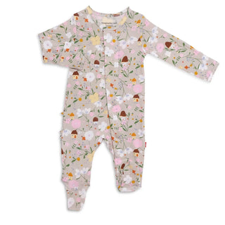 Magnetic Me Portabella Posies Modal Magnetic Ruffle Footie, Magnificent Baby, Baby Shower, Baby Shower Gift, CM22, Gift for Baby Shower, JAN23, Magentic Me, Magnetic, Magnetic Footie, Magneti