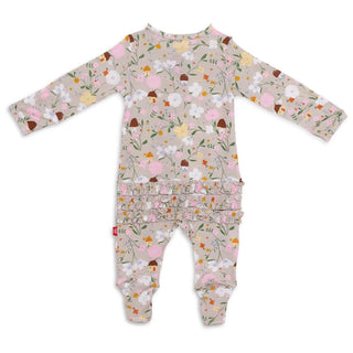 Magnetic Me Portabella Posies Modal Magnetic Ruffle Footie, Magnificent Baby, Baby Shower, Baby Shower Gift, CM22, Gift for Baby Shower, JAN23, Magentic Me, Magnetic, Magnetic Footie, Magneti