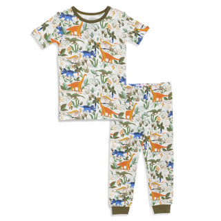 Magnetic Me Raptor Round Your Finger Modal 2pc Pajama Set, Magnificent Baby, cf-size-2t, cf-type-pajama-set, cf-vendor-magnificent-baby, CM22, Dino, Dinoasaur, Dinos, Dinosaur, Dinosaurs, JAN