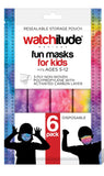 Kids Disposable Masks - Rainbow Tie Dye / Purple Tie Dye, Watchitude, Child Face Mask, Child Face MAskCute Kids Face MAsk, Cotton Face Mask, Cute Kids Mask, Disposable Face Mask, Els PW 11399