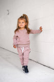 Little Bipsy Joggers - Mauve, Little Bipsy Collection, cf-size-3-6-months, cf-size-7-8y, cf-size-9-10y, cf-type-joggers, cf-vendor-little-bipsy-collection, CM22, JAN23, Little Bipsy, Little B