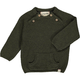 Me & Henry Morrison Sweater - Green, Me & Henry, Boys Clothing, JAN23, Me & Henry, Me & Henry Fall 2022, Me & Henry Morrison Sweater, Me & Henry Sweater, Me and Henry, Morrison Sweater, Sweat