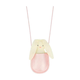 Meri Meri Bunny Pocket Necklace, Meri Meri, Bunny, Bunny Necklace, Easter, Easter Basket, Easter Basket Ideas, Easter Necklace, EB Girls, Jewelry, Meri Meri, Meri Meri Easter, Meri Meri Neckl