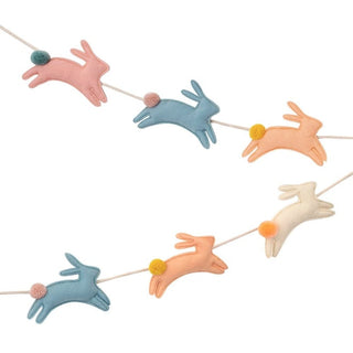 Meri Meri Felt Bunny Garland, Meri Meri, Bunnies, Bunny, Bunny Garland, cf-type-wreaths-&-garlands, cf-vendor-meri-meri, Easter, Easter Basket, Easter Bunnies, EB Boy, EB Boys, EB Girls, Felt