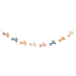 Meri Meri Felt Bunny Garland, Meri Meri, Bunnies, Bunny, Bunny Garland, cf-type-wreaths-&-garlands, cf-vendor-meri-meri, Easter, Easter Basket, Easter Bunnies, EB Boy, EB Boys, EB Girls, Felt