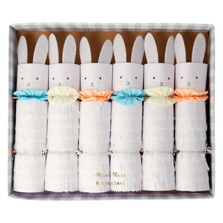 Meri Meri Fringed Bunny Crackers (Set of 6), Meri Meri, All Things Holiday, Bunnies, Bunny, cf-type-toys, cf-vendor-meri-meri, Easter, Easter Basket, Easter Basket Ideas, Easter Bunnies, East